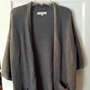 Gray loft cocoon sweater